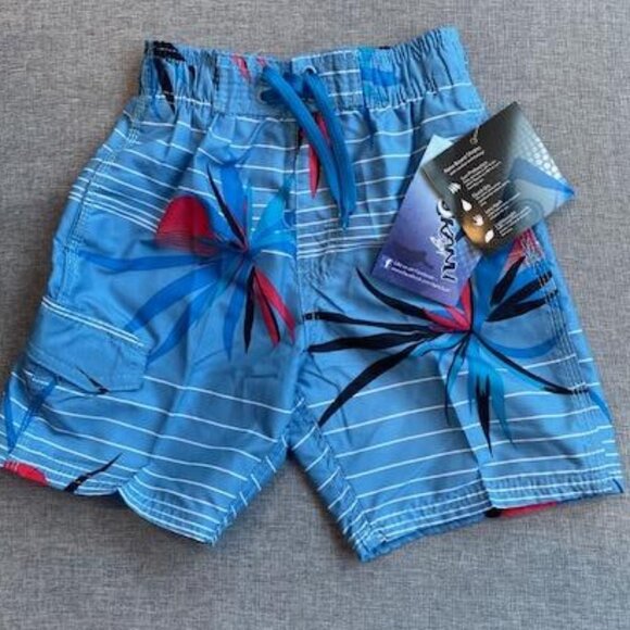 S (4) Kanu Surf Boys' Echo Quick Dry UPF 50+ Beach Swim Trunk - Picture 2 of 5